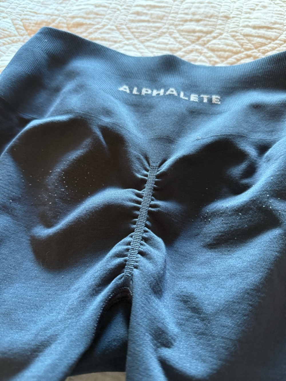 Alphalete Amplify Leggings Navy Blue - Picture 2 of 2